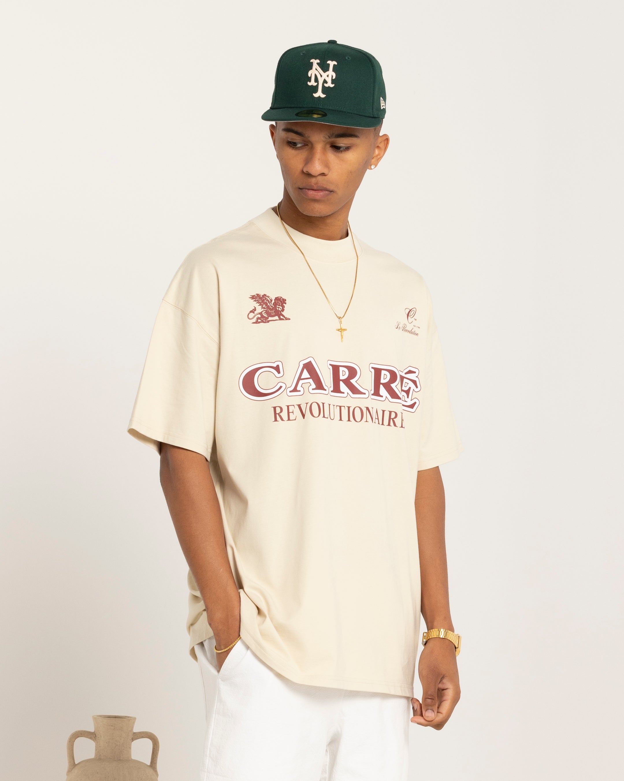 Carre Formula Off-White Oversized T-Shirt - A Must-Have!