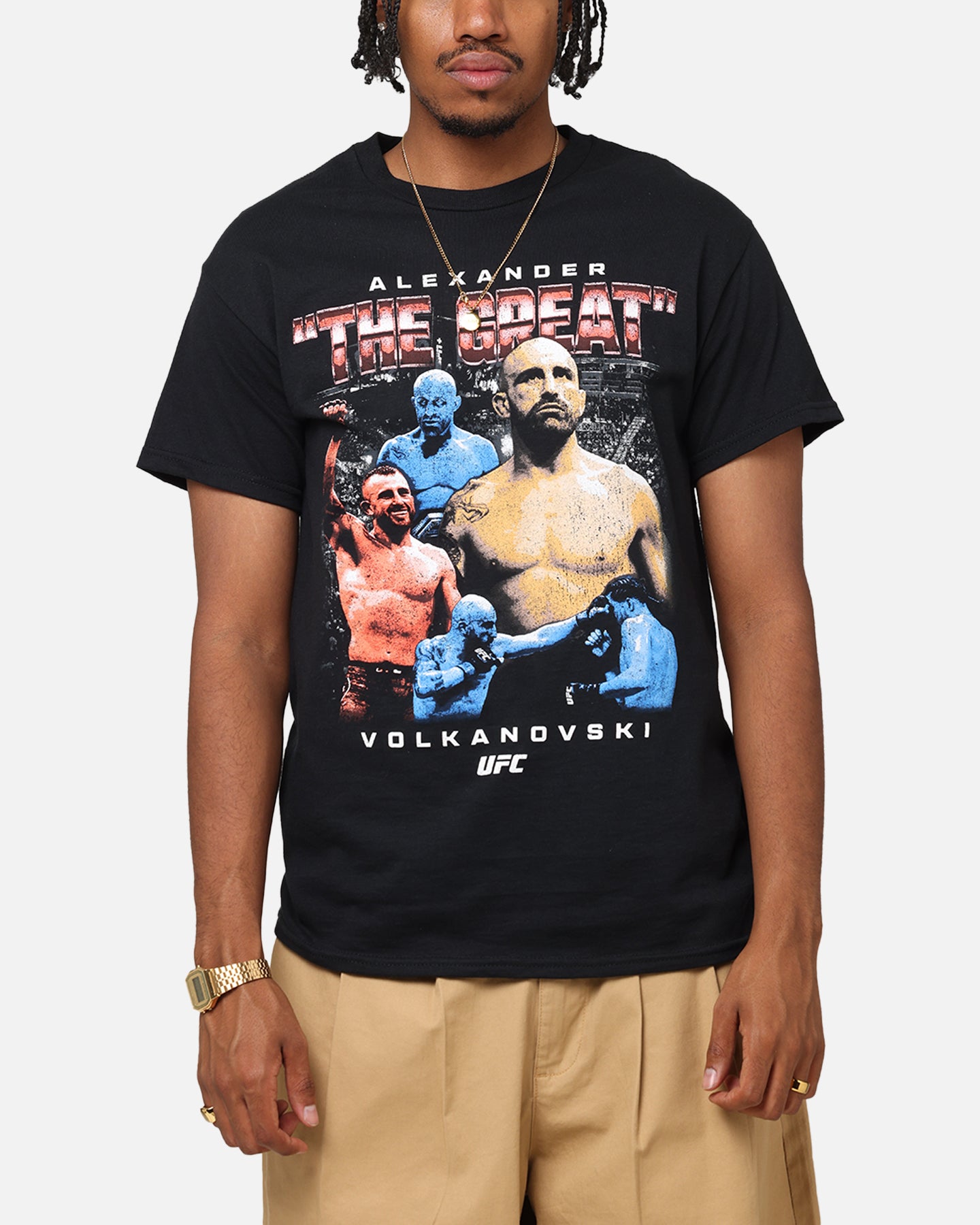 Epic UFC x Goat Crew Alexander The Great Black T-Shirt