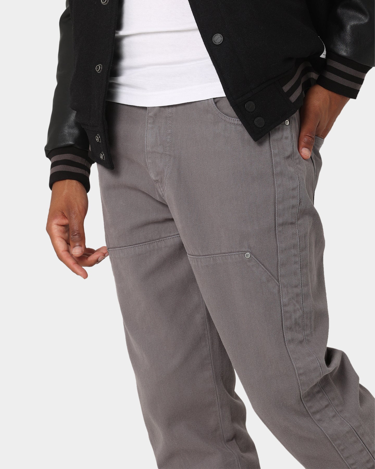 Carré Construct Slim Jeans in Charcoal