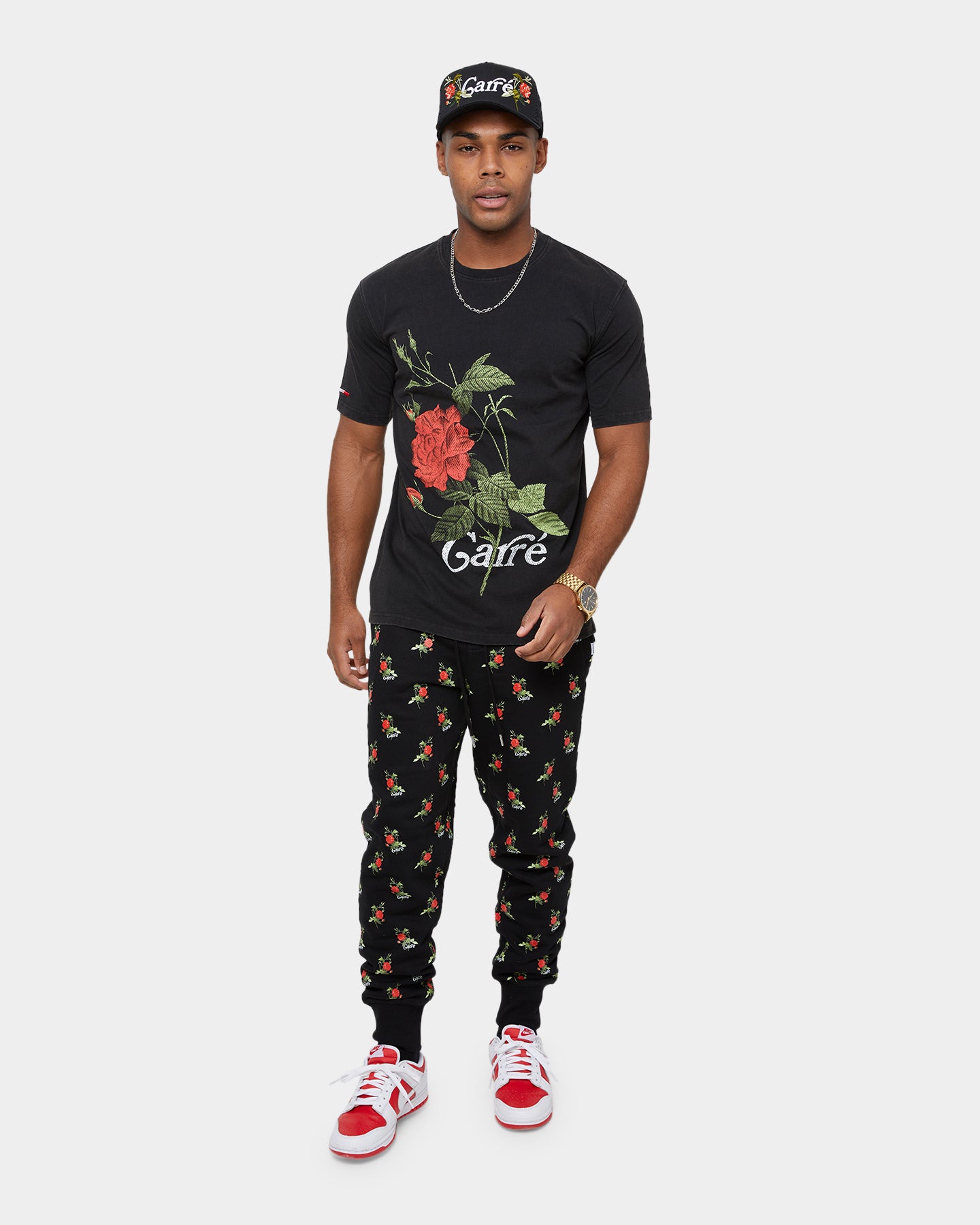 Ament Vintage Classic Black Washed Short Sleeve Graphic T-Shirt