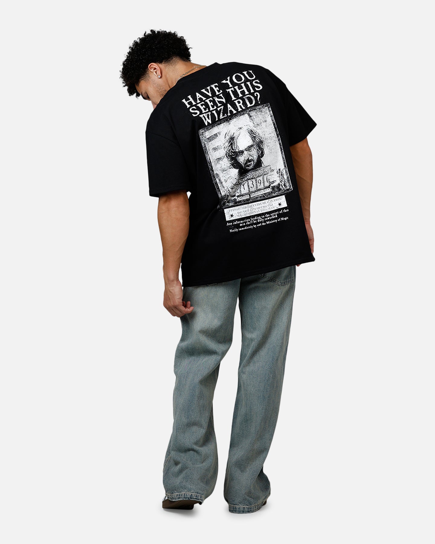 Goat Crew X Harry Potter Sirius Black Acidwash Vintage T-Shirt - A Must-Have for Fans