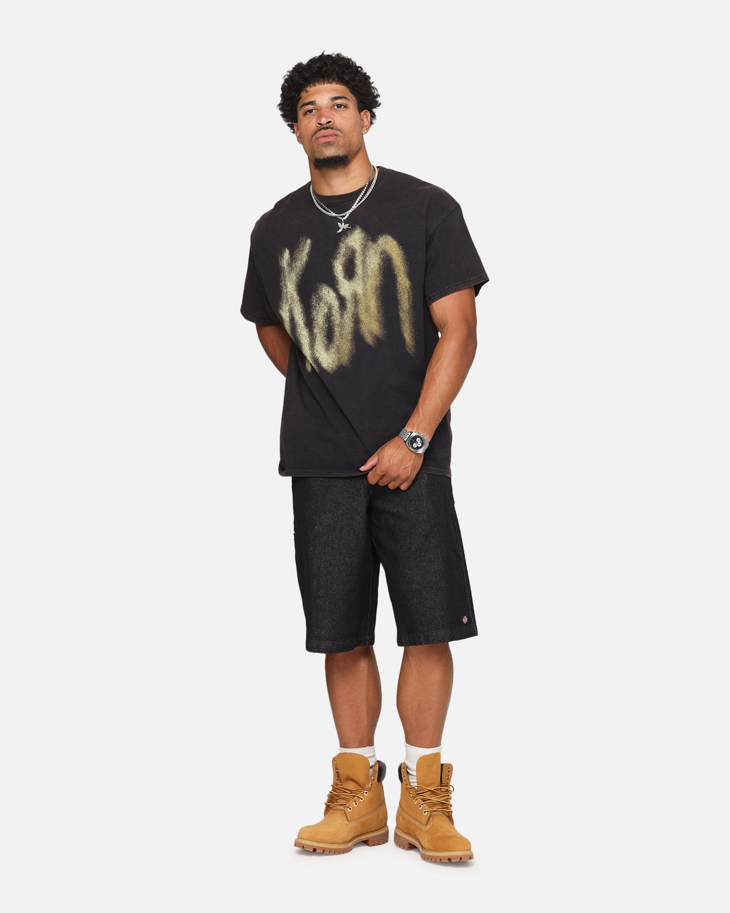 Korn's Legendary Vintage Black Logo Noise T-Shirt