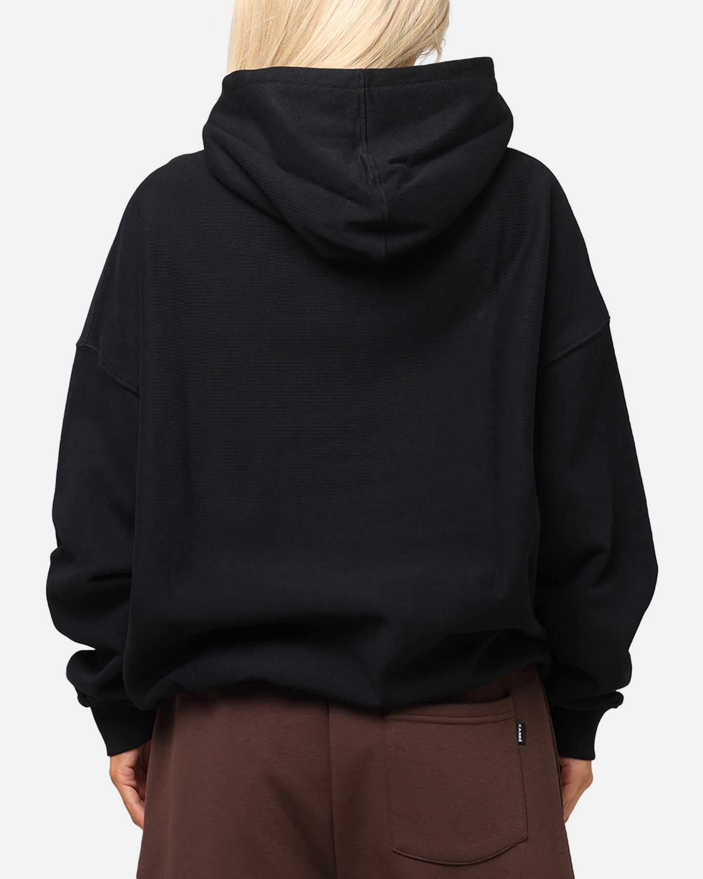 Carre Camo Script Black Hoodie - Your Winter Fashion Statement