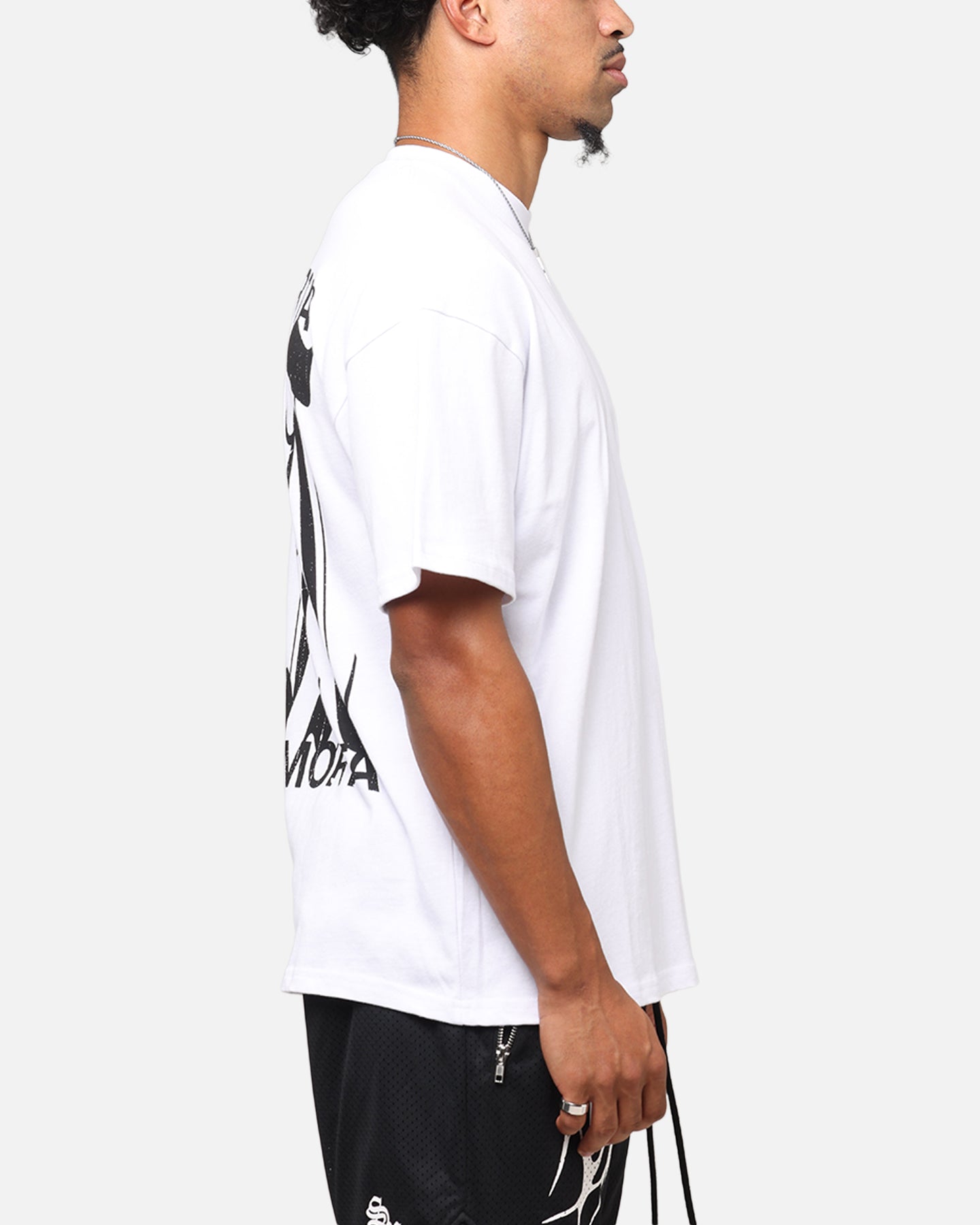 Saint Morta Ye Old Drop Shoulder White T-Shirt - A Must-Have
