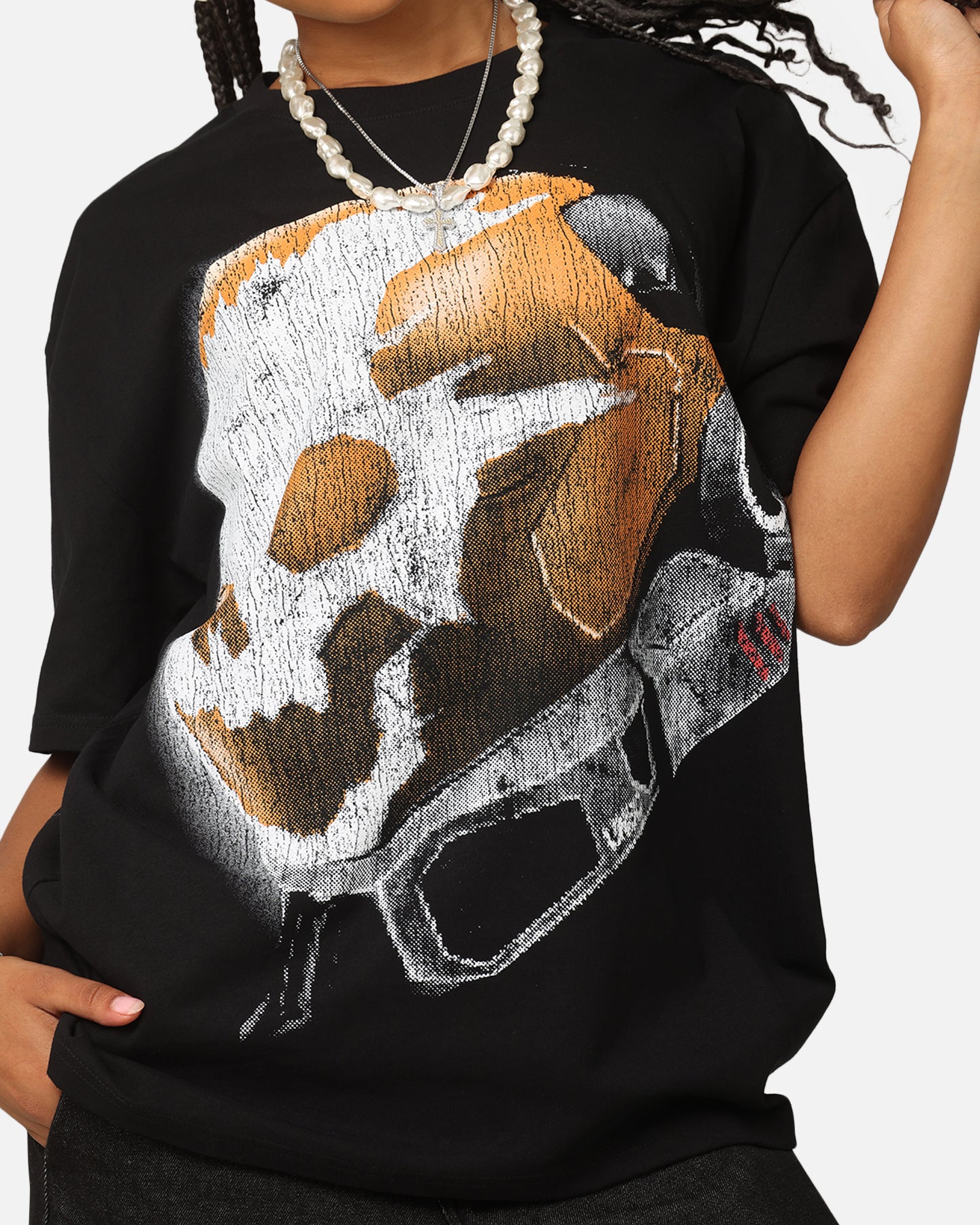 Goat Crew X Halo Halo Reach Emile Big Head Black Heavyweight T-Shirt - A Must-Have for Fans