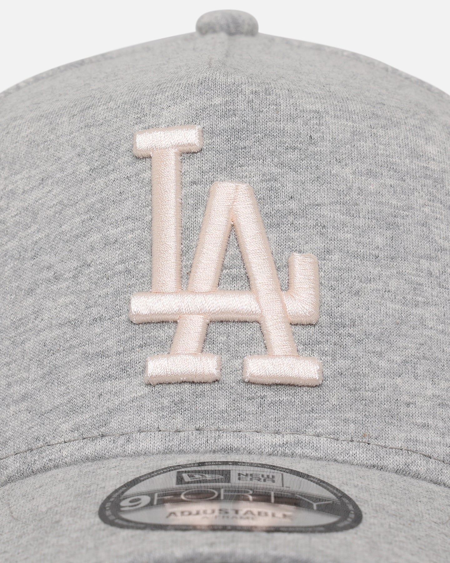 Snug & Stylish! New Era Los Angeles Dodgers 9FORTY A-Frame Strapback in Heather Grey