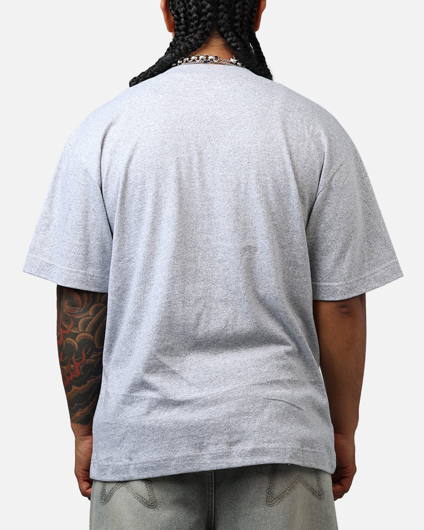47 Brand San Diego Padres Ultra Soft Stack T-Shirt in Grey