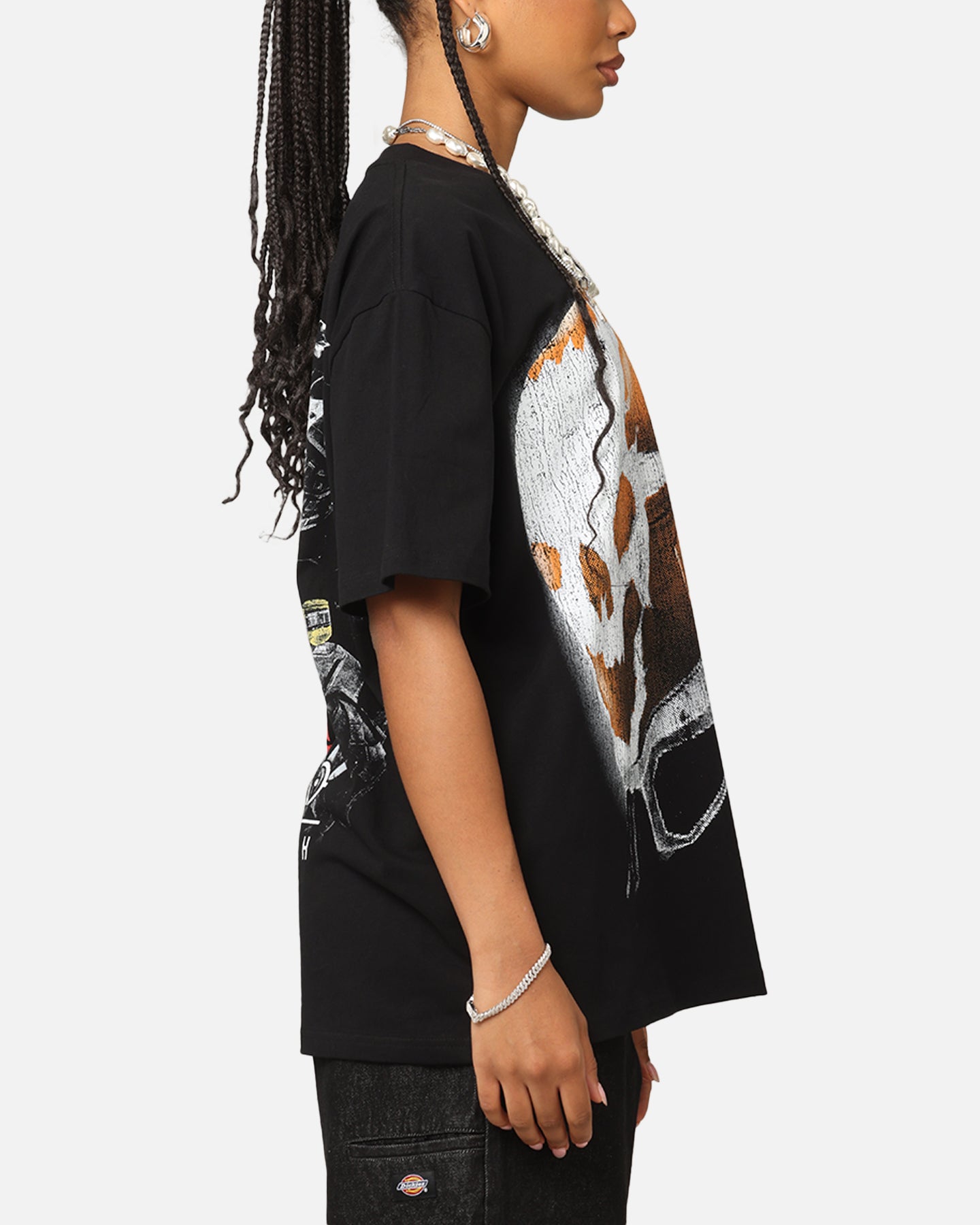 Goat Crew X Halo Halo Reach Emile Big Head Black Heavyweight T-Shirt - A Must-Have for Fans