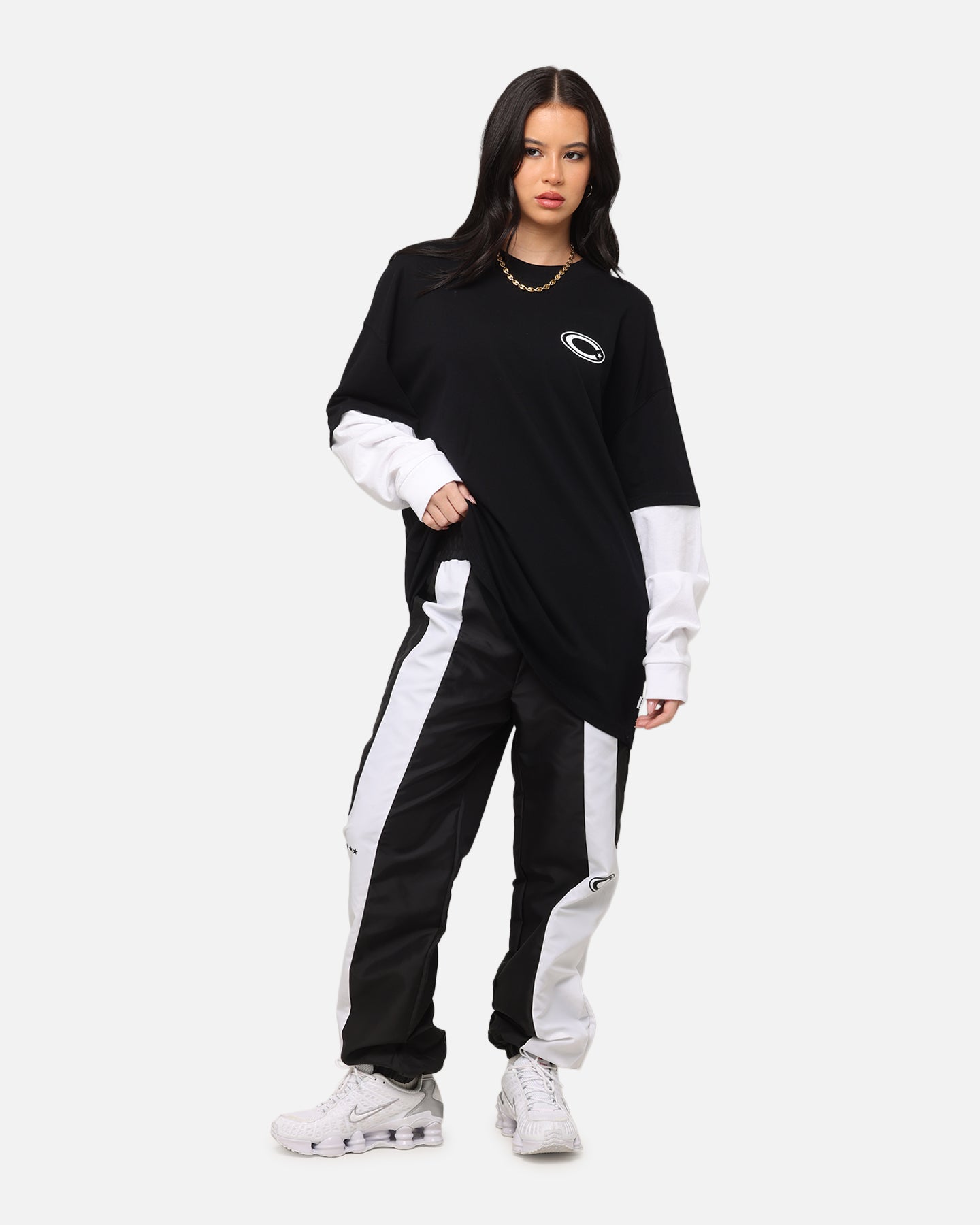 Carre C-Star Long Sleeve Black/White Statement T-Shirt